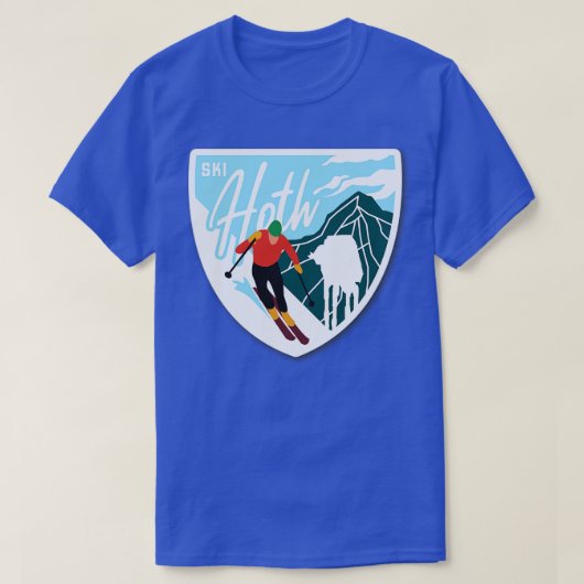 Ski Hoth 1 T-shirt (Design voorkant)