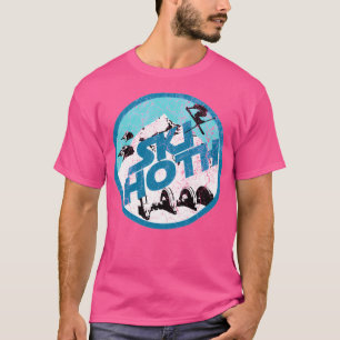 Ski Hoth - Blauwe ski T-shirt