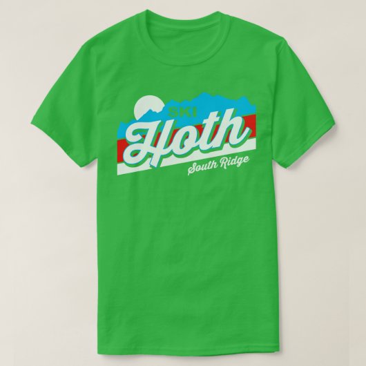 Ski Hoth T-shirt (Design voorkant)