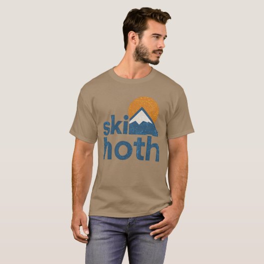 Ski Hoth T-shirt (Voorkant volledig)