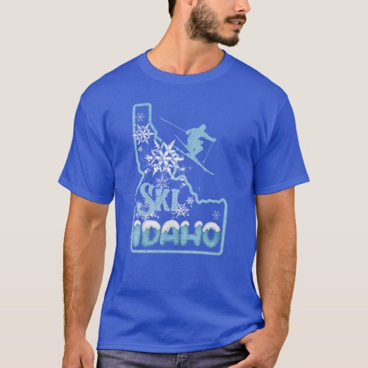 Ski Idaho T-shirt (Voorkant)