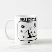 Ski Idioten Koffie Mok (Links)