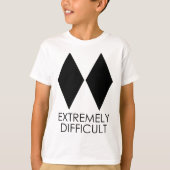 Ski I'm Difficult Skiing Skier Snowboard Snowboard T-shirt (Voorkant)