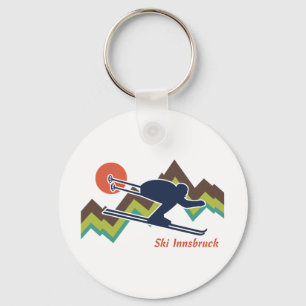 Ski Innsbruck Sleutelhanger