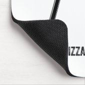 Ski-instructeur pizza & patat hoe het moet muismat (Hoek)