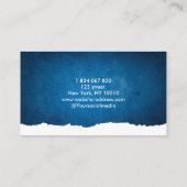 Ski Instructor Visitekaartje (Achterkant)