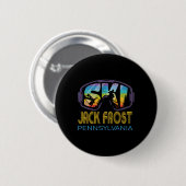 Ski Jack Frost Pennsylvania Ski Vakantie Ronde Button 5,7 Cm (Voorkant /achterkant)