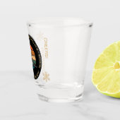 Ski Jackson Hole, Wyoming - Woman Skier Gift Shot Glas (Rechts)