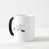 Ski je later de scènewinter magische mok (Voorkant links)