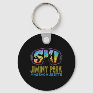 Ski Jiminy Peak Machusetts Ski Vakantie Sleutelhanger