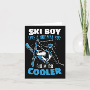Ski Jongens Skiën Mountain Sport Winter Kaart