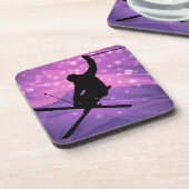 Ski Jump Bier Onderzetter (Linkerzijde)