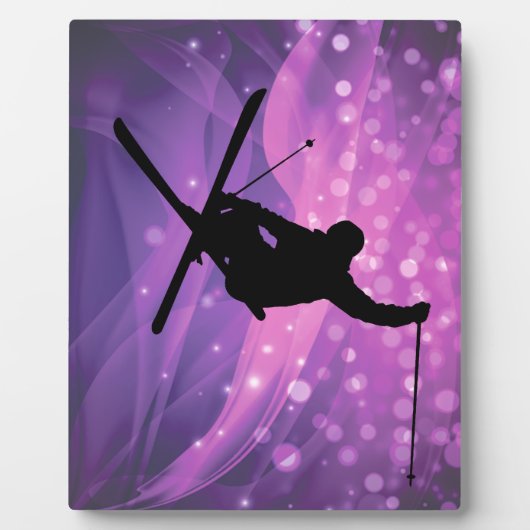 Ski Jump Fotoplaat (Voorkant)