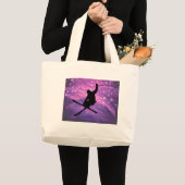 Ski Jump Grote Tote Bag (Voorkant (product))