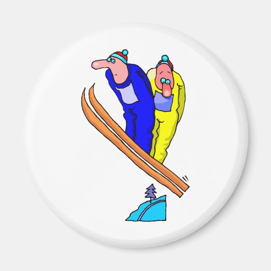Ski Jump Magneet (Voorkant)