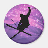 Ski Jump Magneet (Voorkant)