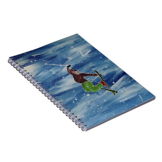 Ski Jump Notebook Notitieboek (Rechterzijde)