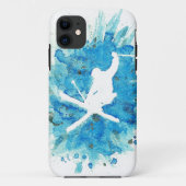 Ski Jump Phone Case (Achterkant)