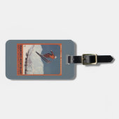 Ski Jump - PLM Olympic Promo Poster Bagagelabel (Voorkant horizontaal)