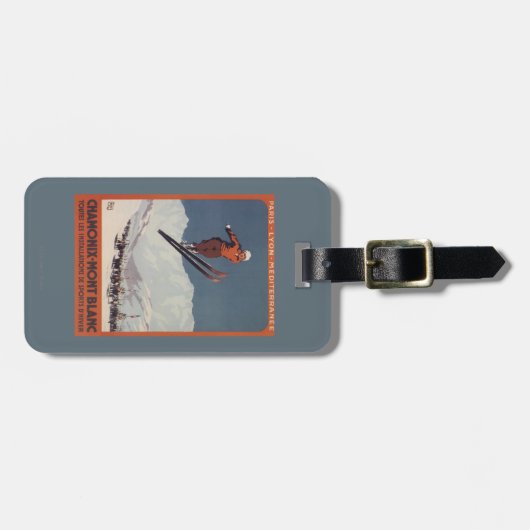 Ski Jump - PLM Olympic Promo Poster Bagagelabel (Voorkant horizontaal)