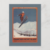Ski Jump - PLM Olympic Promo Poster Briefkaart (Voorkant)