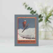 Ski Jump - PLM Olympic Promo Poster Briefkaart (Staand voorkant)