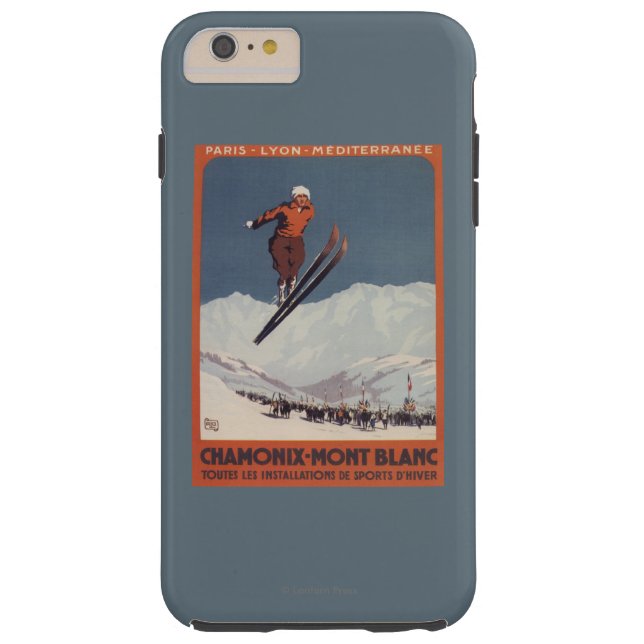 Ski Jump - PLM Olympic Promo Poster Case-Mate iPhone Case (Achterkant)