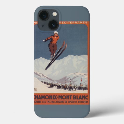Ski Jump - PLM Olympic Promo Poster Case-Mate iPhone Case (Achterkant)
