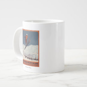 Ski Jump - PLM Olympic Promo Poster Grote Koffiekop