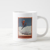 Ski Jump - PLM Olympic Promo Poster Grote Koffiekop (Rechts)