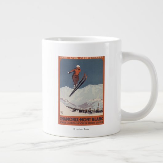 Ski Jump - PLM Olympic Promo Poster Grote Koffiekop (Rechts)