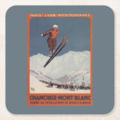 Ski Jump - PLM Olympic Promo Poster Kartonnen Onderzetters (Voorkant)