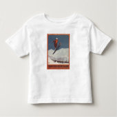 Ski Jump - PLM Olympic Promo Poster Kinder Shirts (Voorkant)
