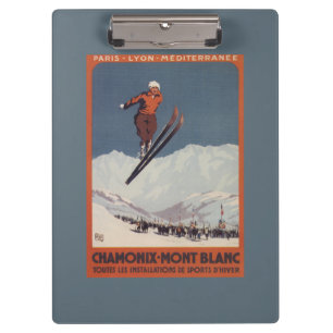 Ski Jump - PLM Olympic Promo Poster Klembord