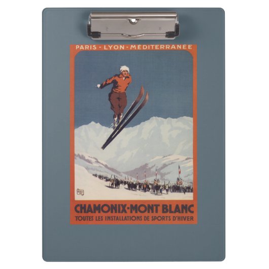 Ski Jump - PLM Olympic Promo Poster Klembord (Voorkant)