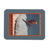 Ski Jump - PLM Olympic Promo Poster Magneet (Horizontaal)