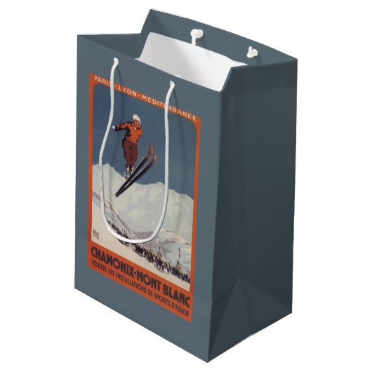 Ski Jump - PLM Olympic Promo Poster Medium Cadeauzakje (Achterkant Gekanteld)