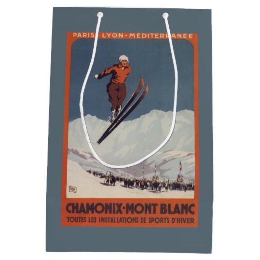 Ski Jump - PLM Olympic Promo Poster Medium Cadeauzakje (Achterkant)