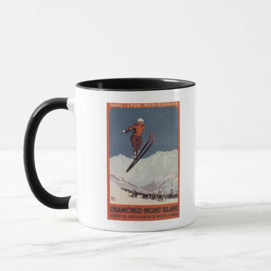 Ski Jump - PLM Olympic Promo Poster Mok (Links)