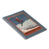 Ski Jump - PLM Olympic Promo Poster Notitieboek (Rechterzijde)