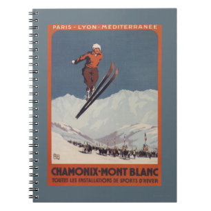 Ski Jump - PLM Olympic Promo Poster Notitieboek