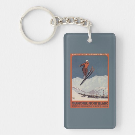 Ski Jump - PLM Olympic Promo Poster Sleutelhanger (Voorkant)
