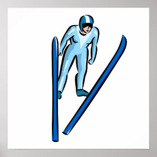 Ski Jump Poster