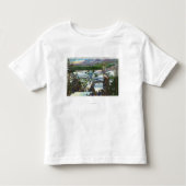 Ski Jumper gaat van de Olympische Ski Hill af Kinder Shirts (Voorkant)