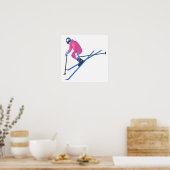 Ski Jumper Poster (Keuken)