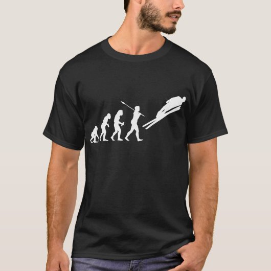 Ski Jumper T-shirt (Voorkant)