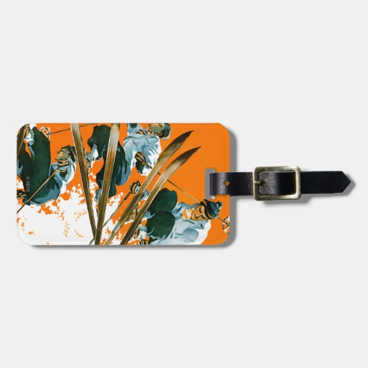 Ski Jumpers door Ski Weld Bagagelabel (Voorkant horizontaal)