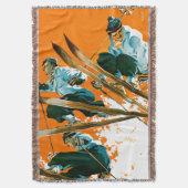 Ski Jumpers door Ski Weld Deken (Voorkant Verticaal)