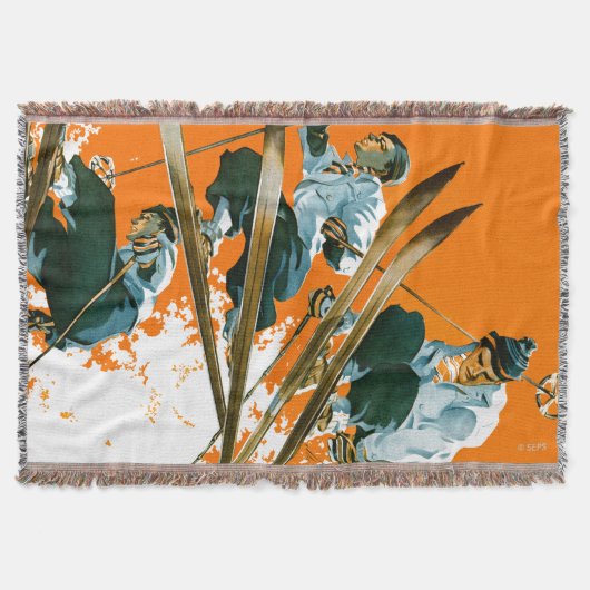 Ski Jumpers door Ski Weld Deken (Voorkant)