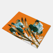 Ski Jumpers door Ski Weld Deurmat (Schuin)